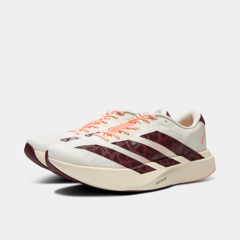 adidas Femmes Evo SL Blanc cassé / Rouge ombre - Rose étincelle