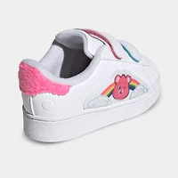 adidas Infants' Care Bears Superstar LED Lights Comfort Closure White / Lucid Pink - Bliss