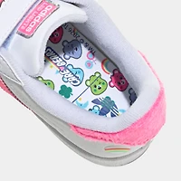 adidas Children's Care Bears Superstar LED Lights Comfort Closure White / Lucid Pink - Bliss