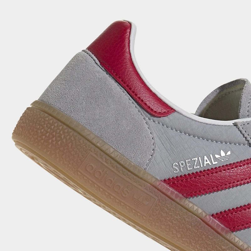 adidas Handball Spezial Argent / Rouge Victoire de l'équipe - Gomme