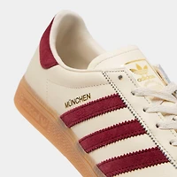 adidas Munchen Blanc cassé / Rouge bordeaux - Gomme