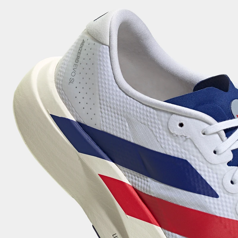 adidas Evo SL Ftw White / Mystery Ink - Pure Ruby