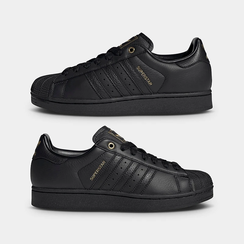 adidas Superstar II / Noir - Or Métallique