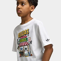 adidas Juniors t-shirt Shoe Bodega / Blanc
