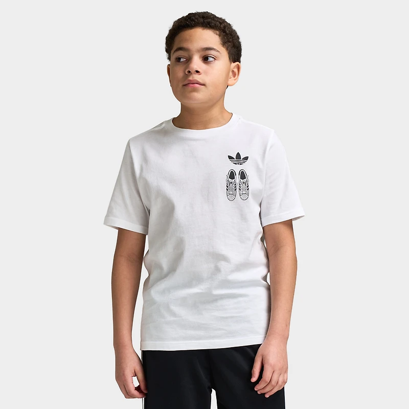 adidas Lace 101 Junior T-shirt / Blanc