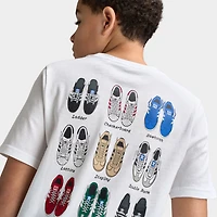 adidas Juniors' Lace 101 Tee / White
