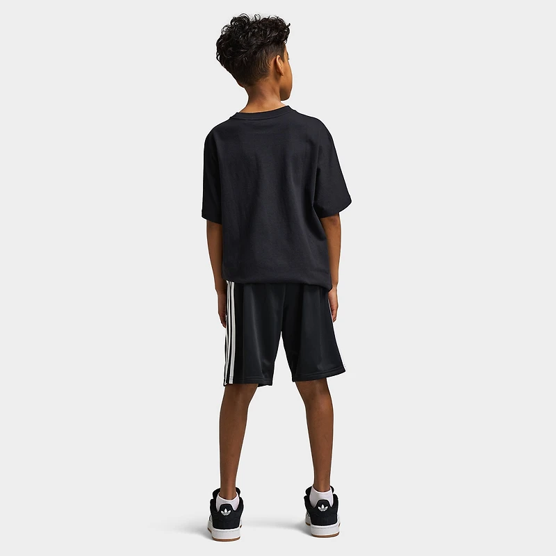 adidas Juniors' Loose Fit Logo Love Tee / Black
