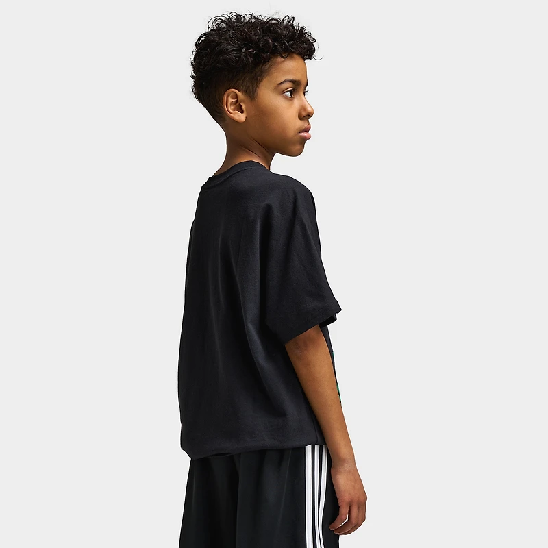 adidas Juniors t-shirt ample avec logo Love / Noir