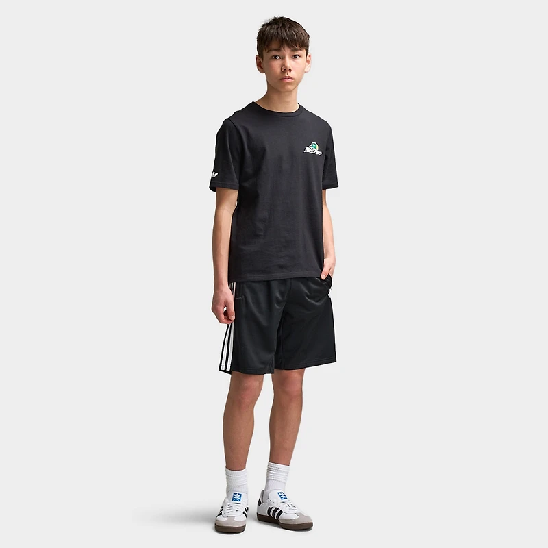 adidas Juniors' Skate Tee /  Black
