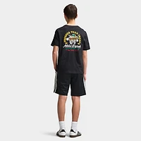 adidas Juniors' Skate Tee /  Black