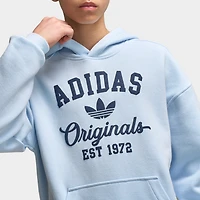 adidas Junior Chandail à Capuchon polaire/ Crystal Ciel