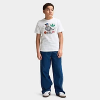 adidas Juniors' Sport T-Shirt / White