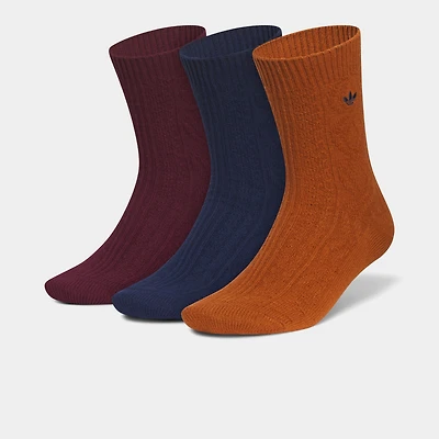 adidas Originals Chaussettes en maille torsadée (lot de 3) / Multicolore