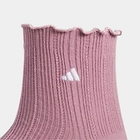 adidas Originals Ruffle Quarter Socks (3-Pack) / Multi