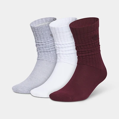 adidas Originals Chaussettes froncées (lot de 3) / Multicolore
