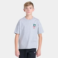 adidas Junior Backboard T-shirt Coupe Ample / Heather Moyen