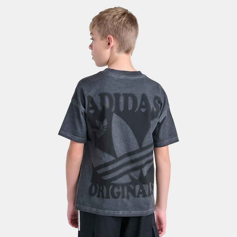 T-shirt ample délavé adidas junior / Noir