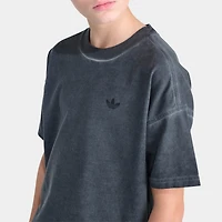 T-shirt ample délavé adidas junior / Noir