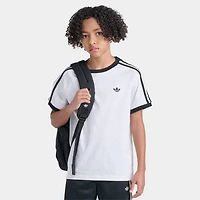 adidas Junior T-shirt  à 3 Bandes / Blanc Nuage