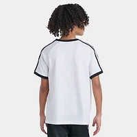 adidas Junior T-shirt  à 3 Bandes / Blanc Nuage