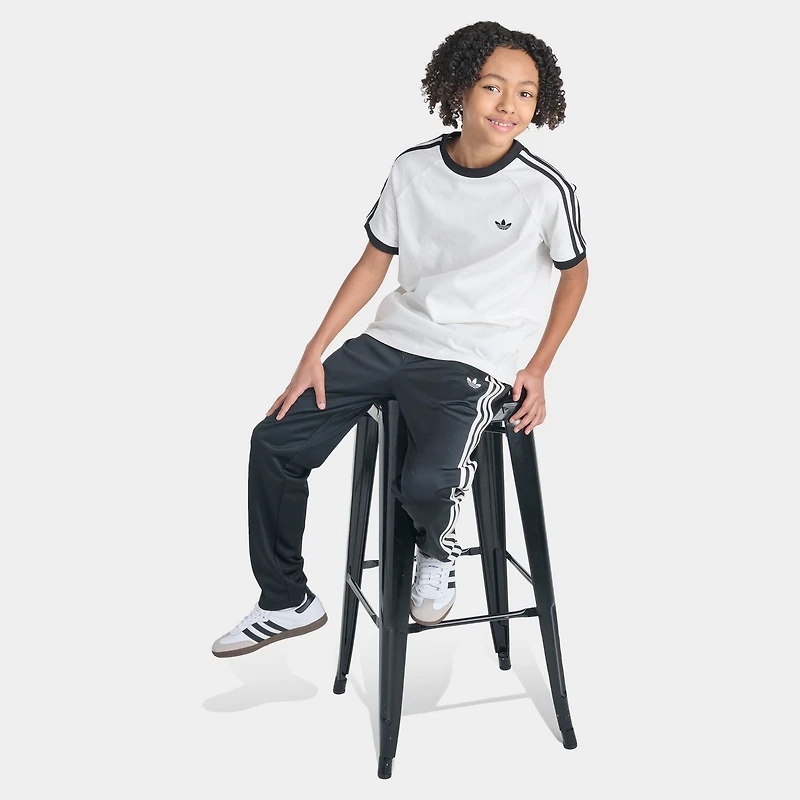 adidas Junior T-shirt à 3 Bandes / Blanc Nuage