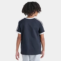 adidas Juniors' 3 Stripes T-Shirt / Black