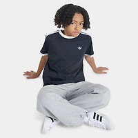 adidas Juniors' 3 Stripes T-Shirt / Black