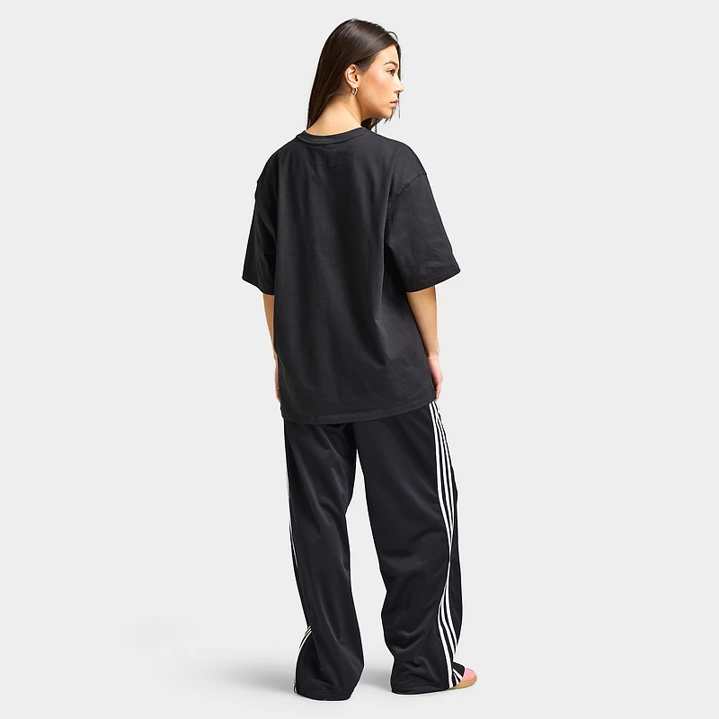 adidas Femmes t-shirt Surdimensionné à Motif Cœur / Noir