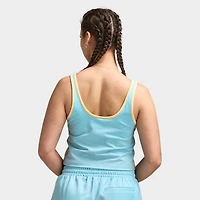 adidas Femmes Débardeur slim / Bleu glacier