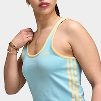 adidas Femmes Débardeur slim / Bleu glacier
