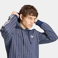 adidas Pinstripes Hoodie / Night Indigo