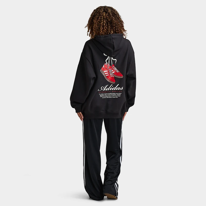 adidas Women's Footwear Bow Graphic Hoodie / Black