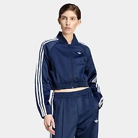 adidas Veste Satin SST Indigo / blanc