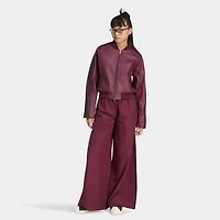 adidas Firebird Adilenium Track Pant Maroon / Black