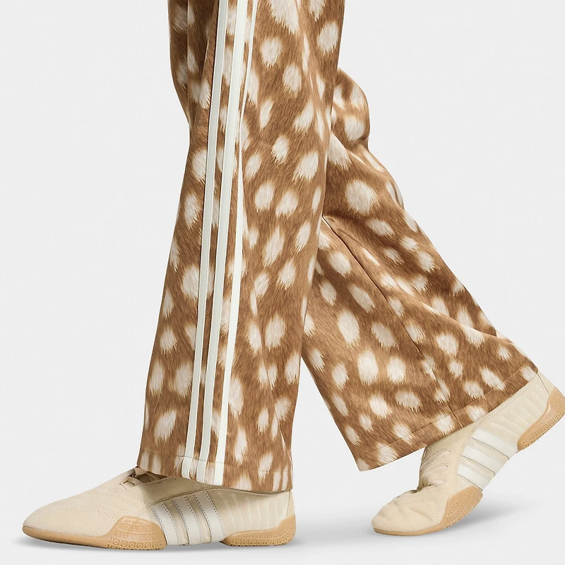 adidas Animal Print Firebird Trackpant / Brown Desert