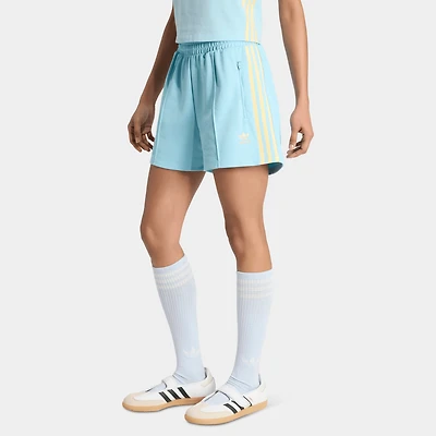 adidas Women's Classic L Short  Icey Blue / Orange Tint