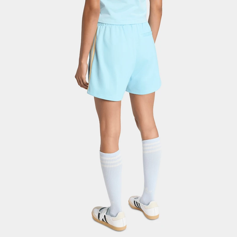 adidas Women's Classic L Short  Icey Blue / Orange Tint