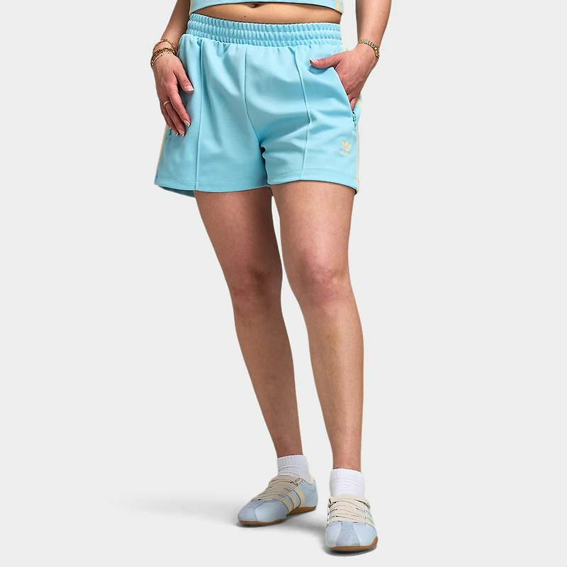 adidas Women's Classic L Short  Icey Blue / Orange Tint