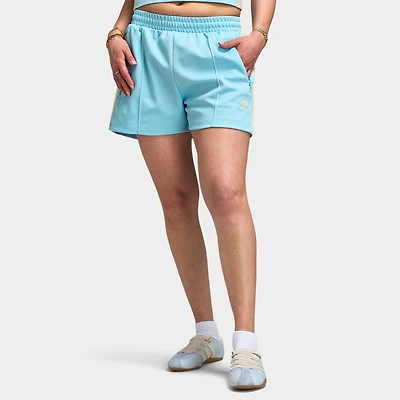 adidas Women's Classic L Short  Icey Blue / Orange Tint