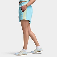 adidas Women's Classic L Short  Icey Blue / Orange Tint