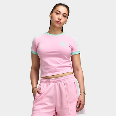 adidas Femmes T-shirt rose vif / menthe claire