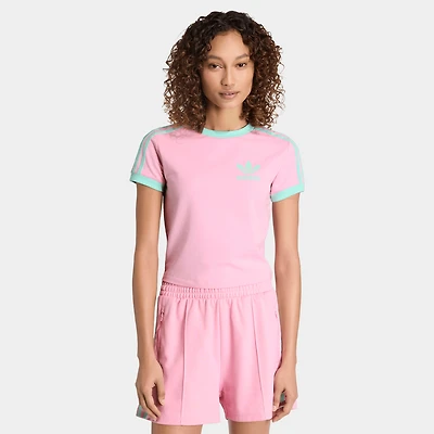 Adidas Women's Baby Tee Tru Pink / Clear Mint