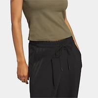 adidas Essentials Butter Soft Aura Wide Leg Pants / Black