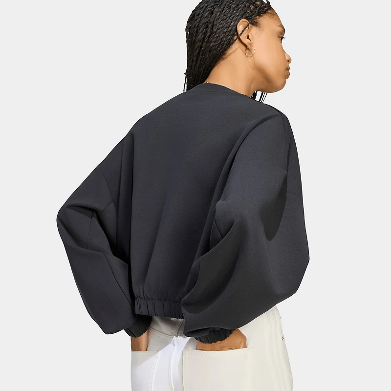 adidas Essentials Molleton Doux Aura Col Rond / Noir