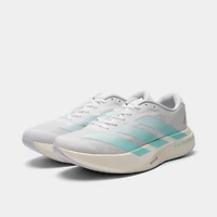 adidas Adizero EVO SL White / Clear Aqua - Iron Metallic
