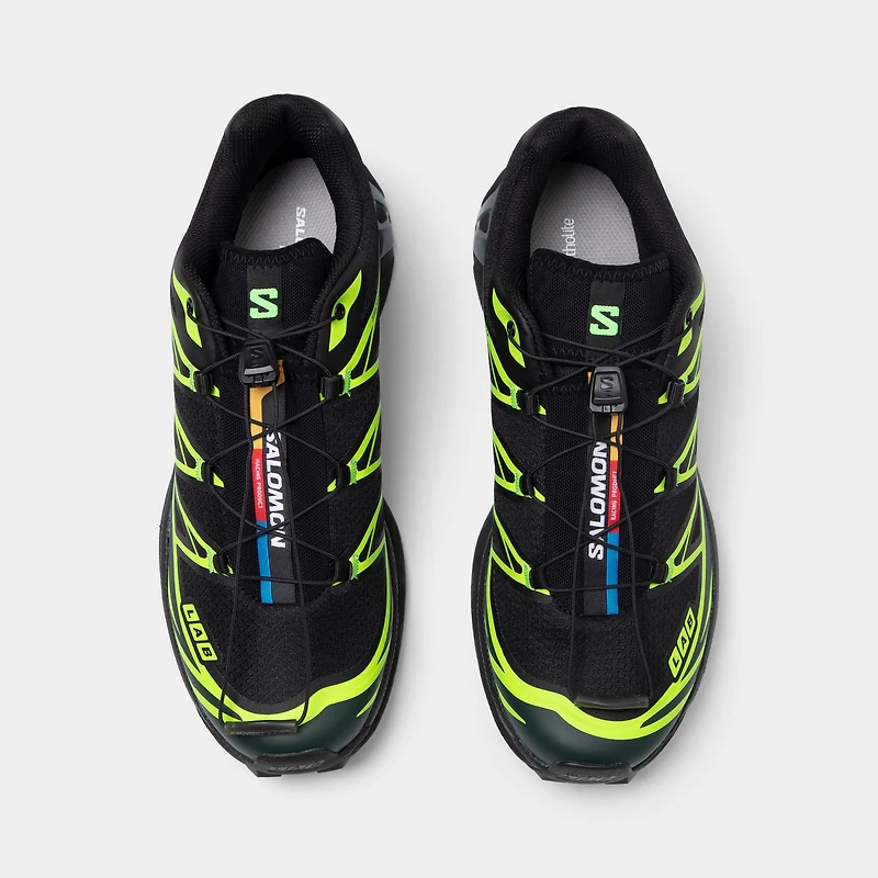 Salomon XT-6 Black / Ponderosa Green - Gecko