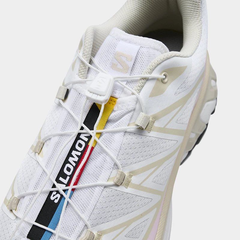 Salomon XT-6 White / Almond Milk - Fairy Tale