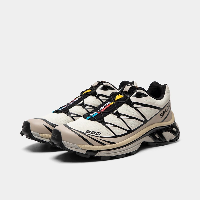 Salomon XT-6 Vanilla Ice / Black - Silver Cloud