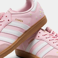 adidas Samba Fille Rose / Blanc