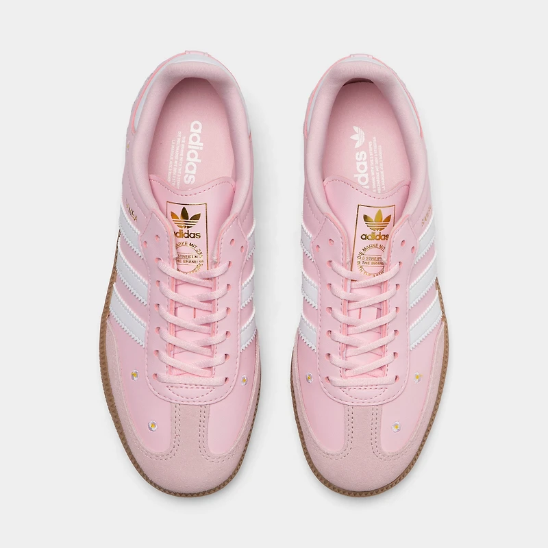 adidas Samba Fille Rose / Blanc
